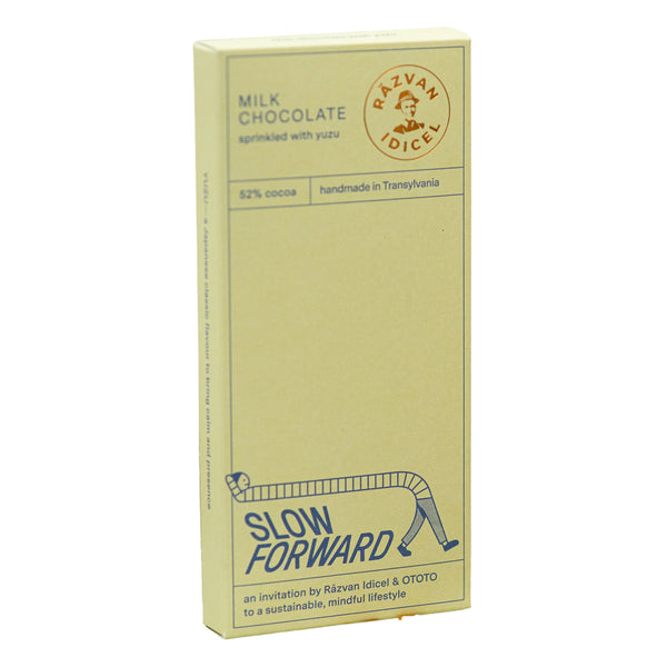 Ciocolată cu lapte și yuzu 52% cacao - Răzvan Idicel x OTOTO - 70g