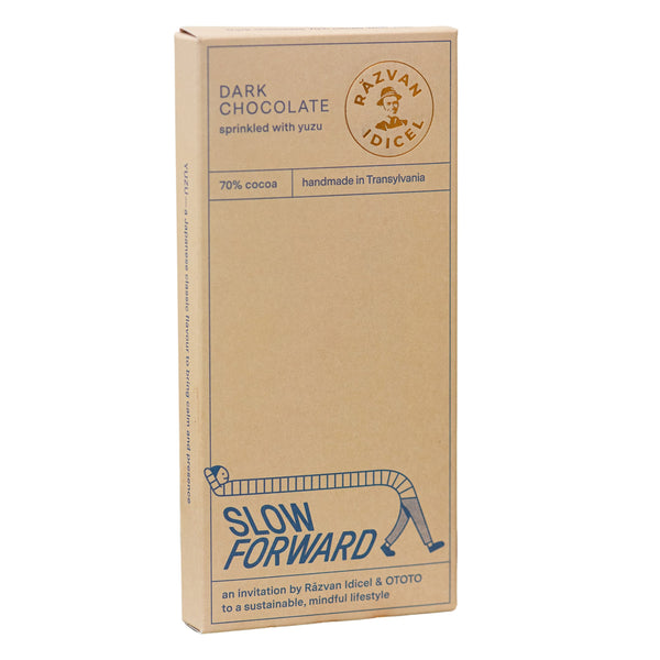 Ciocolată neagră și yuzu 70% cacao - Răzvan Idicel x OTOTO - 70g
