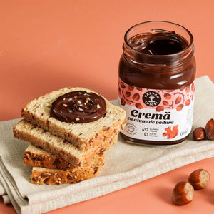 Cremă de alune de pădure cu cacao - Răzvan Idicel - 330g
