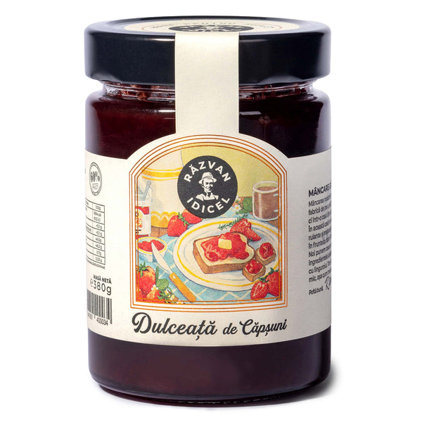 Dulceață de căpșuni - Răzvan Idicel - 380g