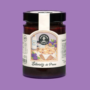 Silvoiz de prune la ceaun fără zahăr adăugat - Răzvan Idicel - 380g