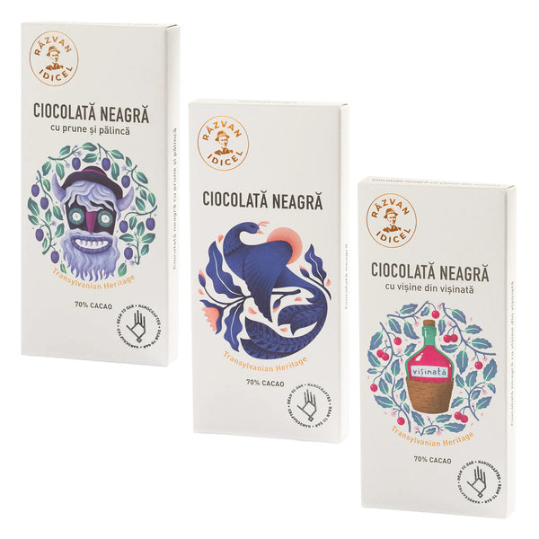 Trio ciocolată neagră Răzvan Idicel