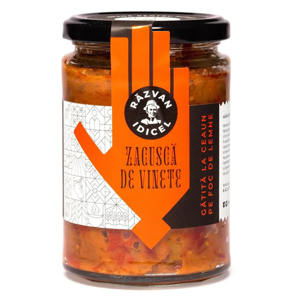 Zacuscă de vinete la ceaun - Răzvan Idicel - 350g
