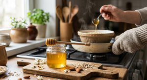 Can you cook with raw acacia honey without losing its benefits?