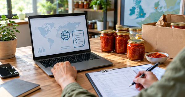 Automatically generate customs paperwork for UK zacuscă shipments