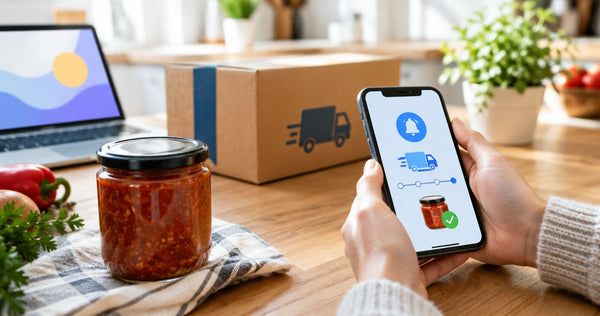 Automatically notify customers when FanCourier delivers zacuscă