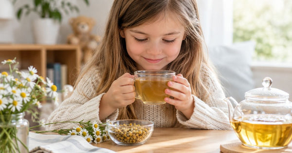 Can children drink chamomile tea?