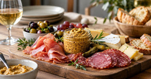How to pair Romanian mustard with charcuterie?