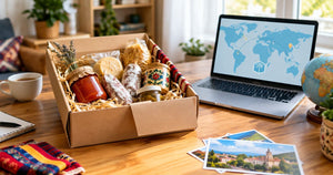 Can you send a Romanian food gift box internationally?