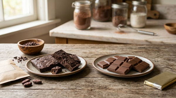 Is artisan chocolate healthier than mass-market chocolate?