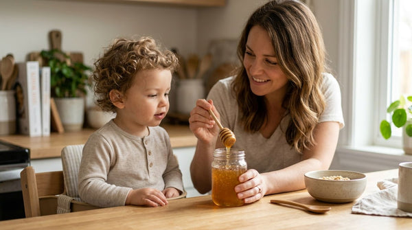 Is raw honey safe for children?