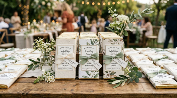 Artisan chocolate bars for wedding favors: complete 2026 guide
