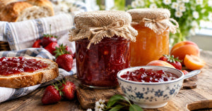 How much sugar is in traditional Romanian jam?