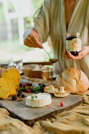Sour Cherry Jam with Walnut Kernels - Răzvan Idicel - 380g