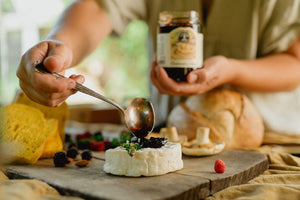 Sour Cherry Jam with Walnut Kernels - Răzvan Idicel - 380g