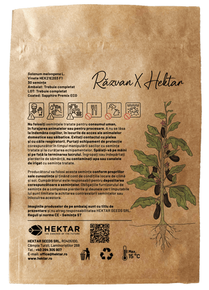 Semințe de Vinete Răzvan Idicel F1 — 30 semințe