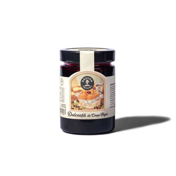 Răzvan black cherry jam 380g