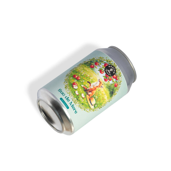 Suc de Mere Natural cu Bule - Ediție Limitată - Răzvan Idicel - 330 ml