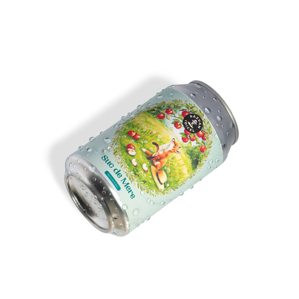 Suc de Mere Natural cu Bule - Ediție Limitată - Răzvan Idicel - 330 ml