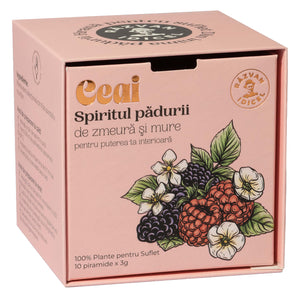 Ceai Spiritul Pădurii - Zmeură și Mure - Răzvan Idicel