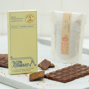 Ciocolată cu lapte și yuzu 52% cacao - Răzvan Idicel x OTOTO - 70g