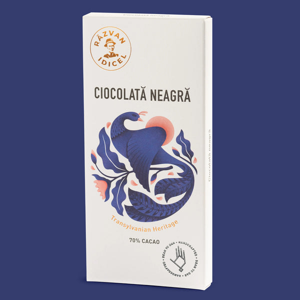 Ciocolată neagră 70% cacao - Răzvan Idicel - 70g