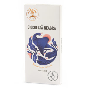 Ciocolată neagră 70% cacao - Răzvan Idicel - 70g