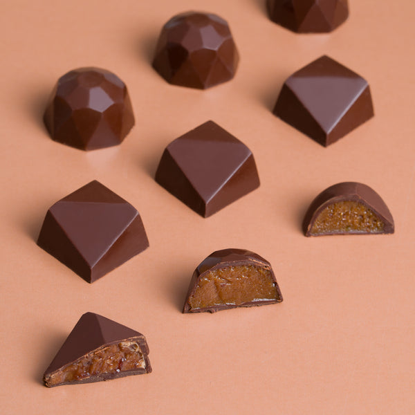 Cutia cu selecția de praline de ciocolată - Răzvan Idicel