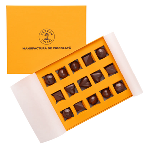 Cutia cu selecția de praline de ciocolată - Răzvan Idicel
