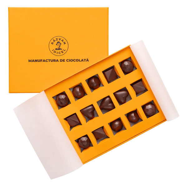 Cutia cu selecția de praline de ciocolată - Răzvan Idicel