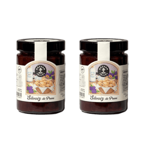 Duo Silvoiz de prune la ceaun fără zahăr Răzvan 380g