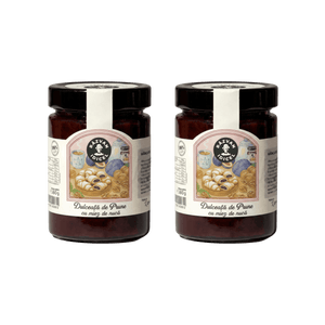 Duo dulceață de prune cu miez de nucă Răzvan 380g