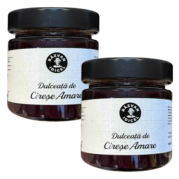 Pachet 2 borcane Dulceață de cireșe amare