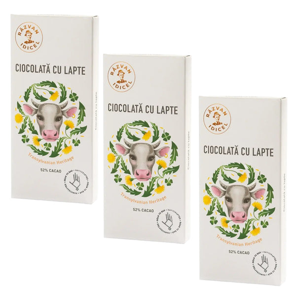 Pachet 3 Ciocolate cu lapte