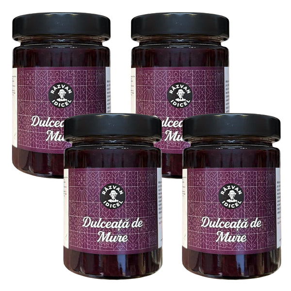 Pachet 4 borcane Dulceață de mure
