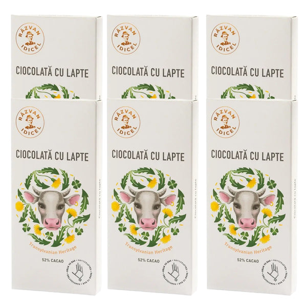 Pachet 6 Ciocolate cu lapte