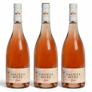 Răzvan Idicel Galicea Mare Rosé wine bottle, 750ml, featuring a light pink hue and elegant label design.
