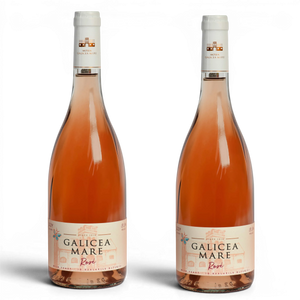Răzvan Idicel Galicea Mare Rosé wine bottle, 750ml, featuring a light pink hue and elegant label design.