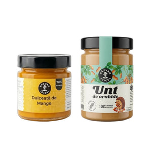 Dulceată de mango + Unt de arahide fără zahăr