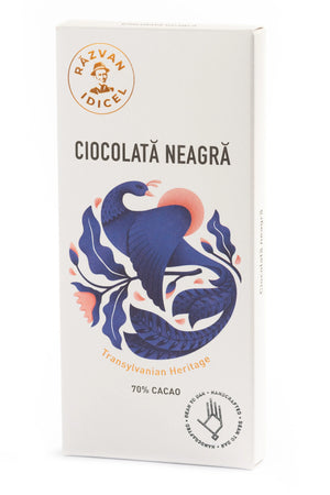 Ciocolată neagră 70% cacao 70g Răzvan - Prăvălia Idicel